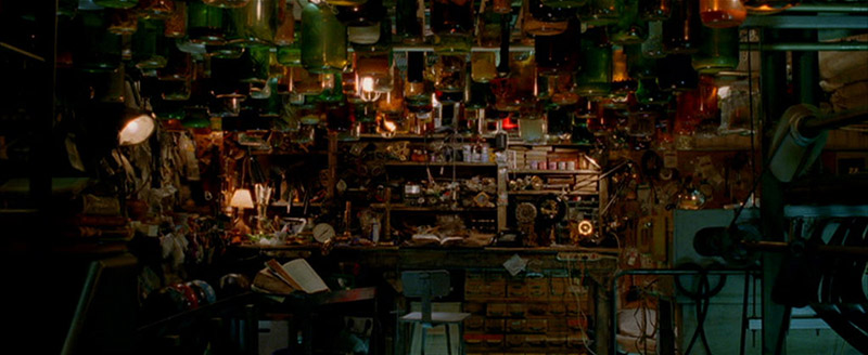 The workplace of Beeman, he supplies the main character with information and tools · Constantine 2005